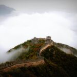 Aerial Photography of Great Wall of China